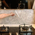 Kitchen Backsplash Wall Protector Transparent Kitchen Oil Proof Sticker Self-Adhesive Film Removable Paper for Cupboard Household 15.7In×118In...