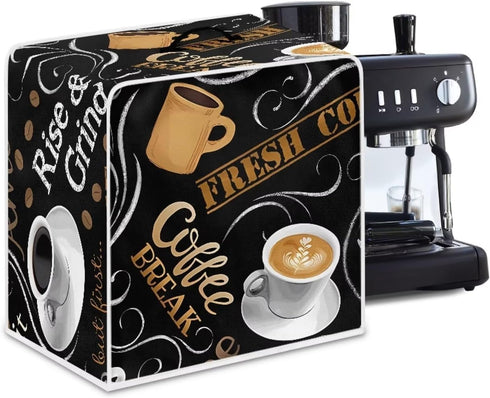 Delicious Coffee Coffee Maker Cover Mixers Small Kitchen Machine Cover Blender Dust Cover Kitchen Stand Mixer Cover Small Appliance Covers...