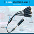 Premium 3.5mm Splitter, Headphone Splitter, Audio Splitter, Aux Splitter, Headphone Jack Splitter, Audio Splitter for Headphones, 5 Way Headphone ...