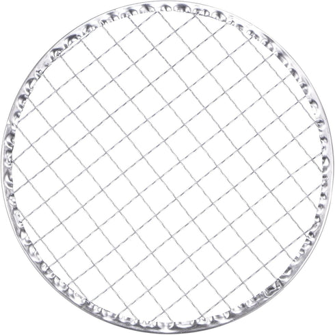 5pcs Round BBQ Grill Net 6.5" Dia Galvanized Iron Barbecue Mesh Mat for Baking Smoking Charcoal Grilling Roasting...