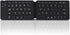 Foldable Bluetooth Keyboard, Portable Wireless Keyboard Rechargeable Full Size Ultra Slim Folding Keyboard Compatible iOS Android Windows Smartpho...