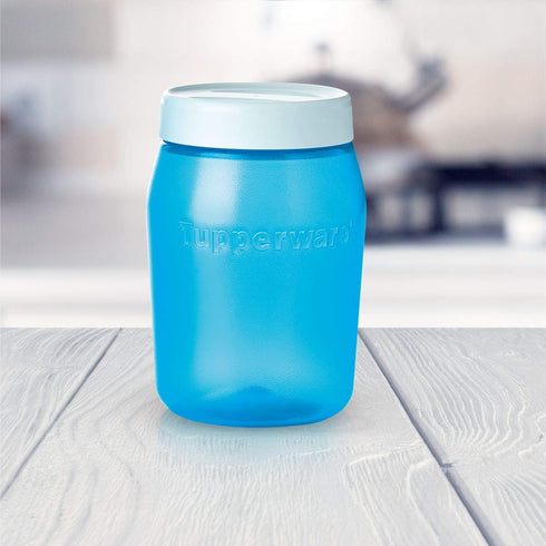 Tupperware Plastic Storage Container - 1.5 Litre, 1 Piece, Blue...