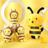 Jerify 6 Pieces Bee Plush Bee Stuffed Animal, Bees Plush with Yellow Toy, Cuddly Large Soft Bee Pillow 2 Sizes 7.87 Inches 4.72 Inches...