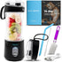 Portable Blender for Shakes and Smoothies, Personal Size Blender, Fruit Smoothie Blender, Milkshake – Juicer Mini Blender 4000 mAh USB Rechargeabl...