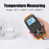 BTMETER BT-42B TRMS 6000 Count Digital Multimeter, Push Button Design, Auto-Ranging Ohm Volt Amp Cap Hz Diode Voltage Temp Continuity Tester Meter...