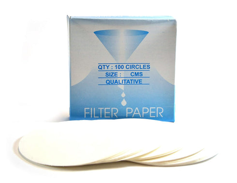 Eisco Labs Qualitative Filter Paper, 15cm, Pack of 100...