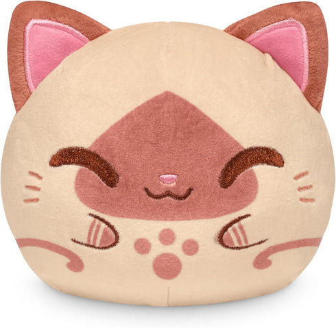 TeeTurtle Monster Hunter Reversible 4" Plushie - Palico - Officially Licensed Capcom Cute Kawaii Soft Stuffed Animal Fidget Toys...