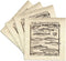3dRose CST_58490_3 Antique Chart of Fish Fresh N Saltwater Ceramic Tile Coasters (Set of 4)...
