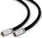 Conext Link RG6 Quad Shield Coaxial Cable F Connector 18 AWG 3GHZ 75 Ohm Sat TV (3FT, Black) ?33001?...