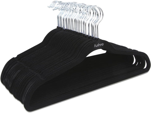 Furinno Suit Hanger, Pack of 30, Black...