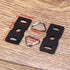 Leather Protector Cover Pad Lug Ring Camera Strap Triangle Split Ring Hook for DSLR Rangefinder SLR Mirrorless Camera with Round Hole Interface...