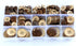 266 PCS Coconut Shell Buttons 8 Sizes Assorted (10mm-25mm) 4 Holes Coconut Button for Garment Sewing or DIY Crafts...