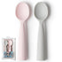Miniware Silicone Baby Spoon for Training - BPA Free Baby Utensils - Baby Spoons Self Feeding 6 Months | 100% Food Grade Silicone - Modern & Dishw...