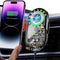 Car Phone Mount, Car Phone Mount Wireless Charger, Wireless Car Charger, Qi 15W Fast Charging Auto Clamp Mount Air Vent Phone Mount Compatible wit...