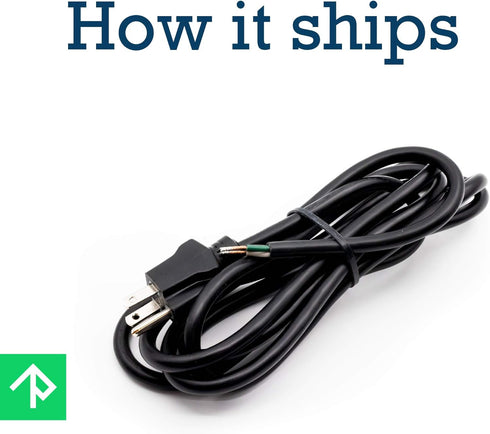 Rebuild Skills Replacement Power Tool Cords for Drills, Sanders, chop saws, Grinders, vacuums, Miter saws, appliances, Motors and Power Tools (8' ...
