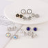 15 Pairs Clip On Earrings for Women Non Pierced Gold Sliver Cute Earrings Crystal Earrings Pearl Earrings Charming Fashion Chunky Hoop Earrings Se...