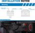 GLOSO Stud Type Circuit Breakers, Crosswise Bracket, Auto Reset (T1) - 5 Pack (30A) E512...