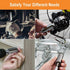 Super Universal Socket Tool Gifts for Men - 2 Pack Christmas Stocking Stuffers Mens Gift Socket Set with Power Drill Adapter(7-19 MM) Cool Stuff G...