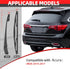 OTUAYAUTO 76720STXA01 Rear Wiper Arm Blade Kit - Replacement for Acura MDX 2014-2017...