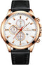 Avaner Men's Wristwatch Analog Quartz Sport Watch Leather Strap Wrist Watch with Luminous Hands and Date Calendar...