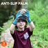 Vgo... 3-Pairs Age 3-5 Kids Gardening Gloves, Children Yard Work Gloves, Soft Safety Rubber Gloves (XXXS, KID-RB6013)...