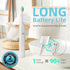 7AM2M Sonic Electric Toothbrush for Adults and Kids, with 6 Brush Heads, 5 Modes with 2 Minutes Build in Smart Timer, Roman Column Handle Design (...