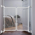 ICERO - Baby Gate Wall Protector - Protect Walls & Doorways from Pet & Dog Gates - for Child Pressure Mounted Stair Safety Gate- 4 Pack, White...