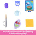 Barbie Skipper Doll & Playset with Accessories, Babysitting Set Themed to Mealtime, Color-Change Toy Play...