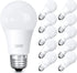 Feit Electric A19 LED Light Bulb, 60W Equivalent, Non Dimmable, 800 Lumens, E26 Medium Base, 3000k Bright White, CRI 90, 10 Year Lifetime, UL List...
