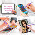 Universal Stylus Pens, Honiha High Precise Disc Stylus Pens for Touch Screens 4 in 1 Touch Screen Pen Capacitive Stylus Compatible with iPad, iPho...