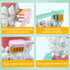 Y-Kelin 2IN1 Orthodontic Braces Toothbrush with interdental Brush...
