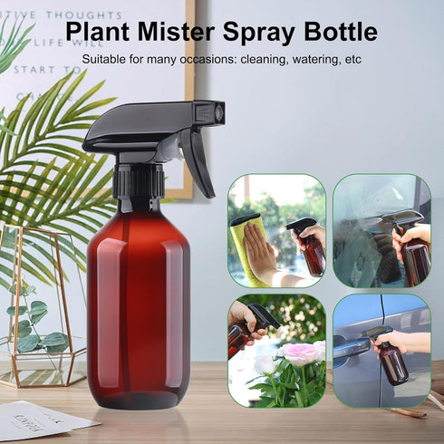 Plant Mister Water Spray Bottle for Plants 2 Pack - BPA Free - 10oz Plastic Refillable Containers Fine Mist Plant Spray Bottle with Adjustable Noz...