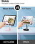 OCYCLONE Cell Phone Stand, Angle Height Adjustable iPhone Stand for Desk, Cell Phone Holder iPad Tablet Stand Compatible with iPhone 15 14 13 11 1...