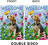 Welcome Dog Garden Flag Vertical Double Sided Burlap Flower Summer Yard Outdoor Decor Home Decor (12.5 x 18, Welcome Dog)...