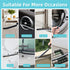 2 Pack Cleaning Brush, Pool Brush, Grout Brush, Hard Bristle Crevice Cleaning Brush, Multifunctional Deep Cleaning Supplies for Swimming, Walls, S...