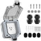 Outdoor Outlet Box Waterproof,Outdoor Power Outlet Box,Waterproof Ip66 Power Outlet,Outdoor Waterproof Socket,15A 250V Outdoor Plug Socket, in Use...