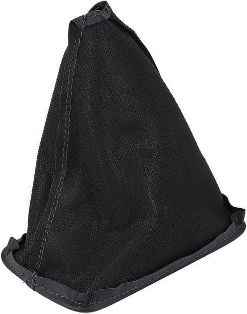 5 Speed Gear Shift Knob, Manual Gear Shift Knob Kit with Black Gear Stick Gaiter Cover Leather Shift Boot Cover Gear Shift Knob Gearstick Gaiter B...