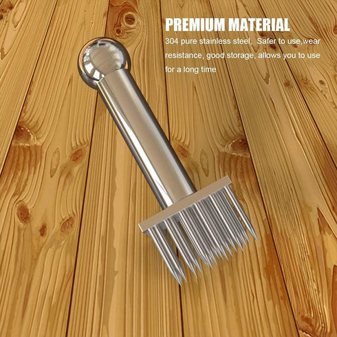 Bygytyo Kitchen Gadgets Heavy-Duty 28 Blades Stainless Steel Meat Tenderizer Needle Profession Kitchen Tools for Kitchen Cooking Tenderizing Beef,...