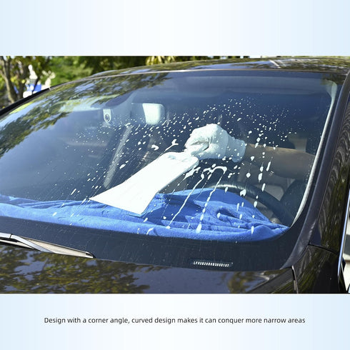 EHDIS Bulldozer Squeegee Flat Glass Window Film Bulldozer Tint Tools Car Front Windows Rear Glass Windshield Snow Frost Ice Removal Tool for Cars ...