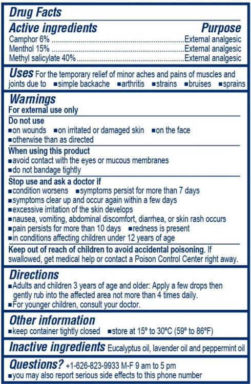 White Flower External Analgesic Balm Oil Pain Relief Oil 20ml/ 0.676fl Oz, Authentic US Import (1 Pack)...