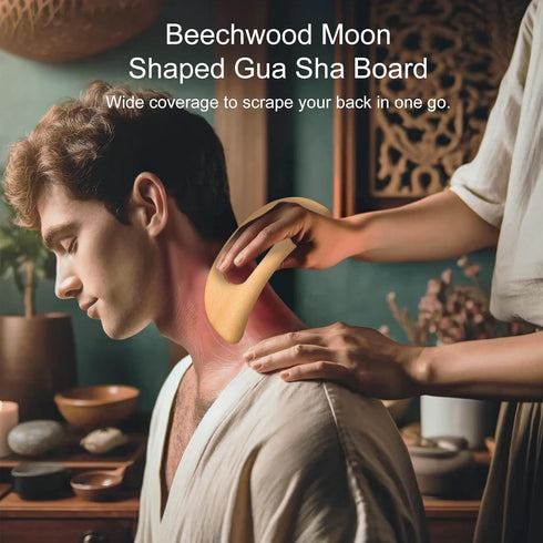 Wooden Guasha Massage Tool for Body, Lymphatic Drainage and Muscle Relaxation, Wooden Massager Therapy Release for Back, Legs, Arms,Neck,Shoulder ...