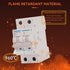 DC 2 Pole Miniature Circuit Breaker, 500V 50Amp, Thermal Magnetic Trip, 6KA Breaking Capacity MCB for Solar DC System, Ship, Solar Power Sysetm....