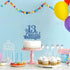 Deep Blue 13 Official Teenager Birthday Cake Topper for Boy or Girl, Happy 13th Birthday Party Decoration, Hello 13, 13 Year Cake Topper, Cheers t...