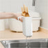 Multifunctional Compact Kitchen Drainer Drain Basket Utensil and Cutlery Drying Rack Holder and Hangable Sink Shelf Home Fruit Basket Plastic Stor...