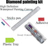 JFYHAB 5D Diamond Painting Kits Life of Tree Stained Glass DIY Diamond Full Round Drill Diamond Art Painting for Adults Tree Diamond Painting Full...
