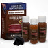 Leather Max Quick Blend Refinish and Repair Kit, Restore Couches, Recolor Furniture & Repair Car Seats, Jackets, Sofa, Boots / 3 Color Shades to B...