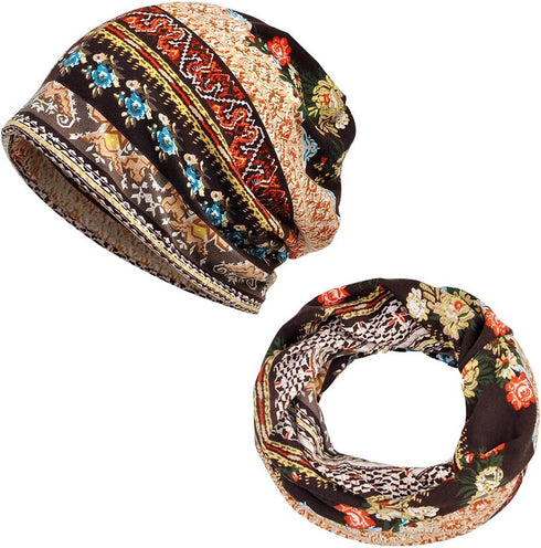 1 PCS Women Baggy Slouchy Beanie Chemo Hat Cap Slouchy Snood Hat Cancer Headwear…...