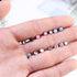 YADOCA 14Pairs Hypoallergenic Flat Back Stud Earrings for Women Men Surgical Steel Screw Back Tiny CZ Opal Moonstone Turquoise Screwback Earrings ...