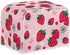Daisy Strawberry Print Toaster Cover,Kitchen Small Appliance Cover Fingerprint Protection,Machine Washable Toaster Dustproof Cover Women Gift Kitc...