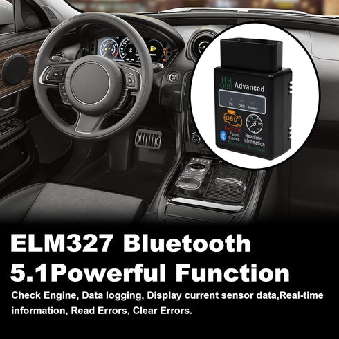 Universal Car Auto Diagnostic Scanner, Diagnostic Scan Tool, Scanner Live Data Professional Mechanic, Professional Scan Tool and Code Reader for A...